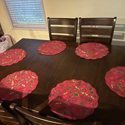 Dining Table With 6 Chairs 