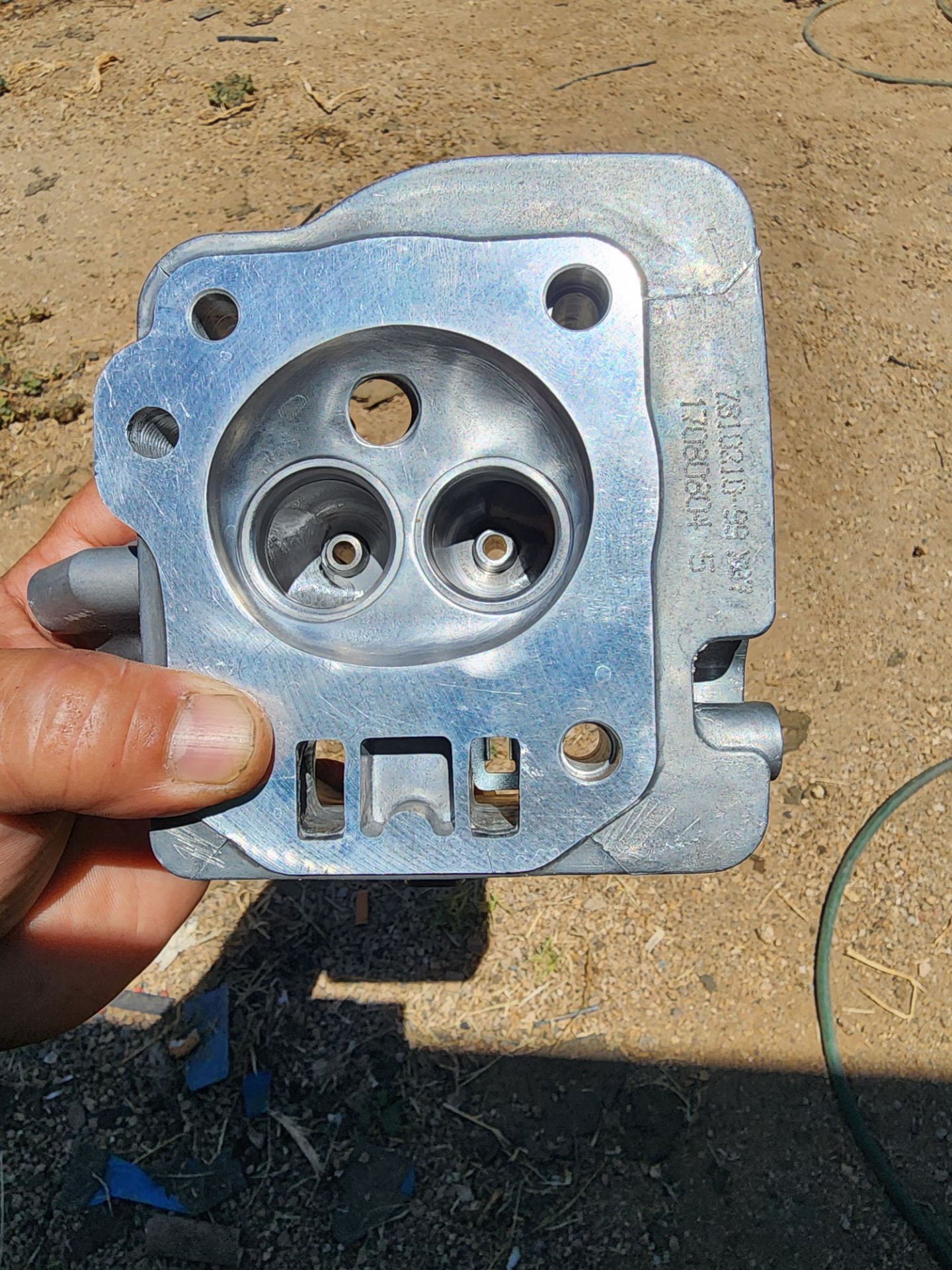 Gx200 ported head with 26# springs