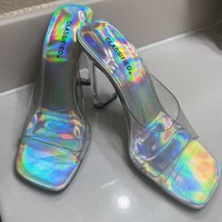 Clear High Heel