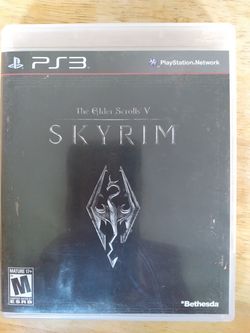 Skyrim The Golden Scrolls V PS3 Game