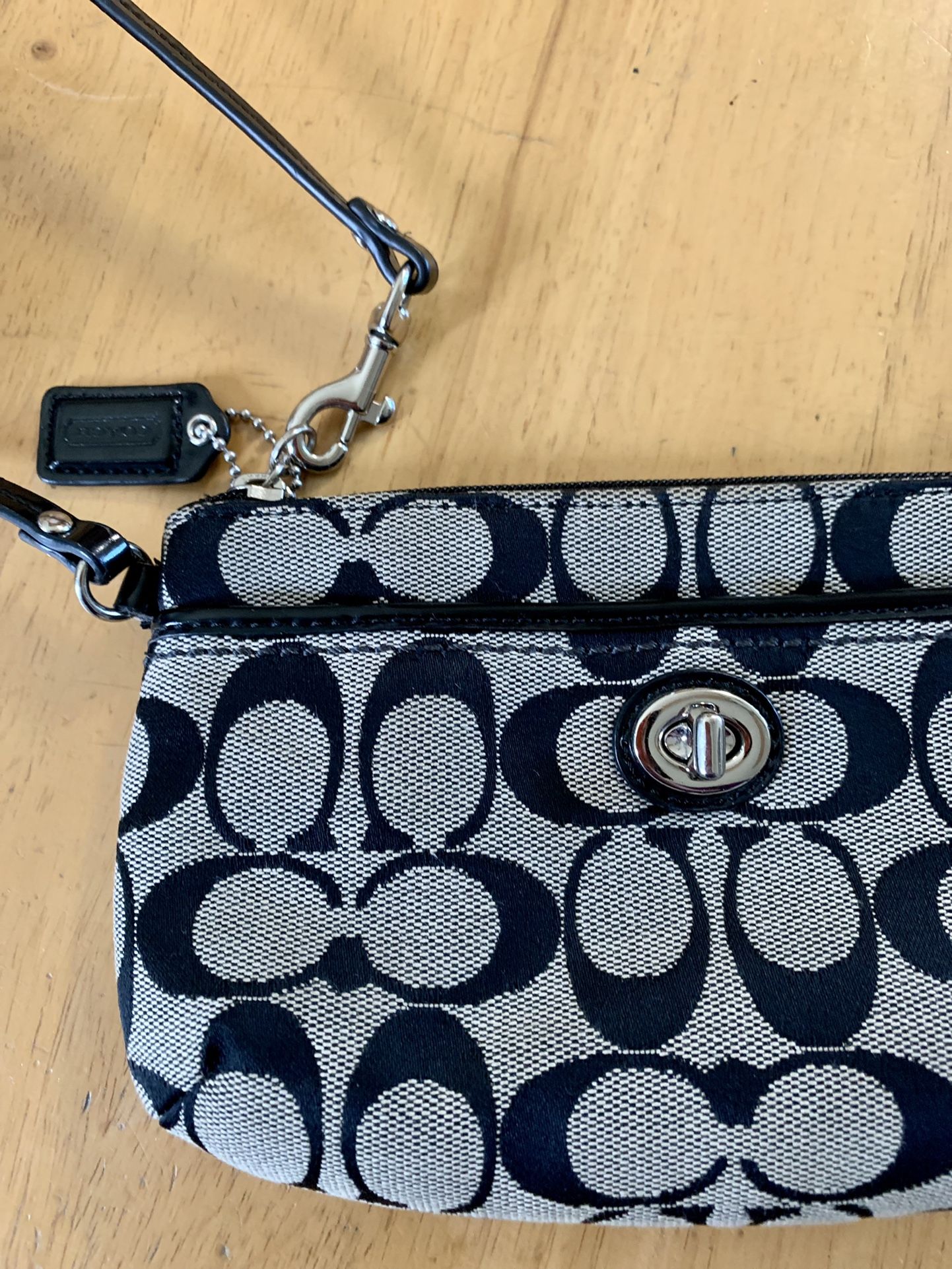 used Coach Wristlet