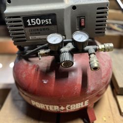 Two Working Air Compressors