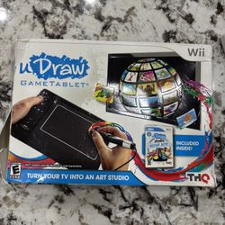 Wii U Draw Tablet And Game 