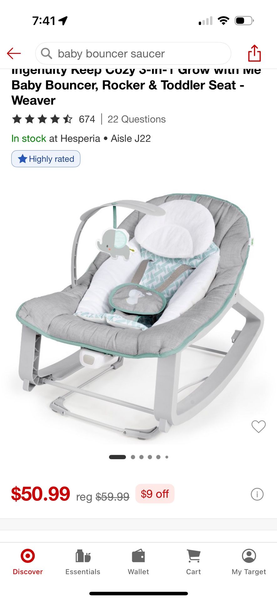 Baby Bouncer, Rocker & Toddler Seat