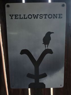 Yellowstone Tin Sign