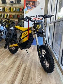 HeyBike Villain Electric Dirt Bike 50mph Fast ebike Financing $49 Down Payment