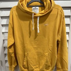 Yellow Hollister Hoodie - Men’s Small