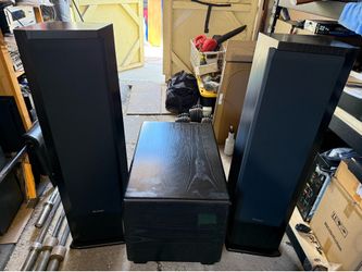 MCINTOSH SL-6 AND HT-2 speakers system