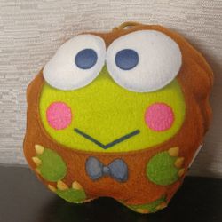 Yugioh x Hello Kitty And Friends Sanrio/McDonalds Plush Toy Kuriboh - Keroppi
