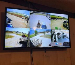 6 SECURITY CAMERAS CAMARAS DE SEGURIDAD💯Installed💯COLOR NITE VISION💯