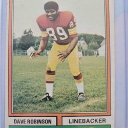 74 Topps Dave Robinson!