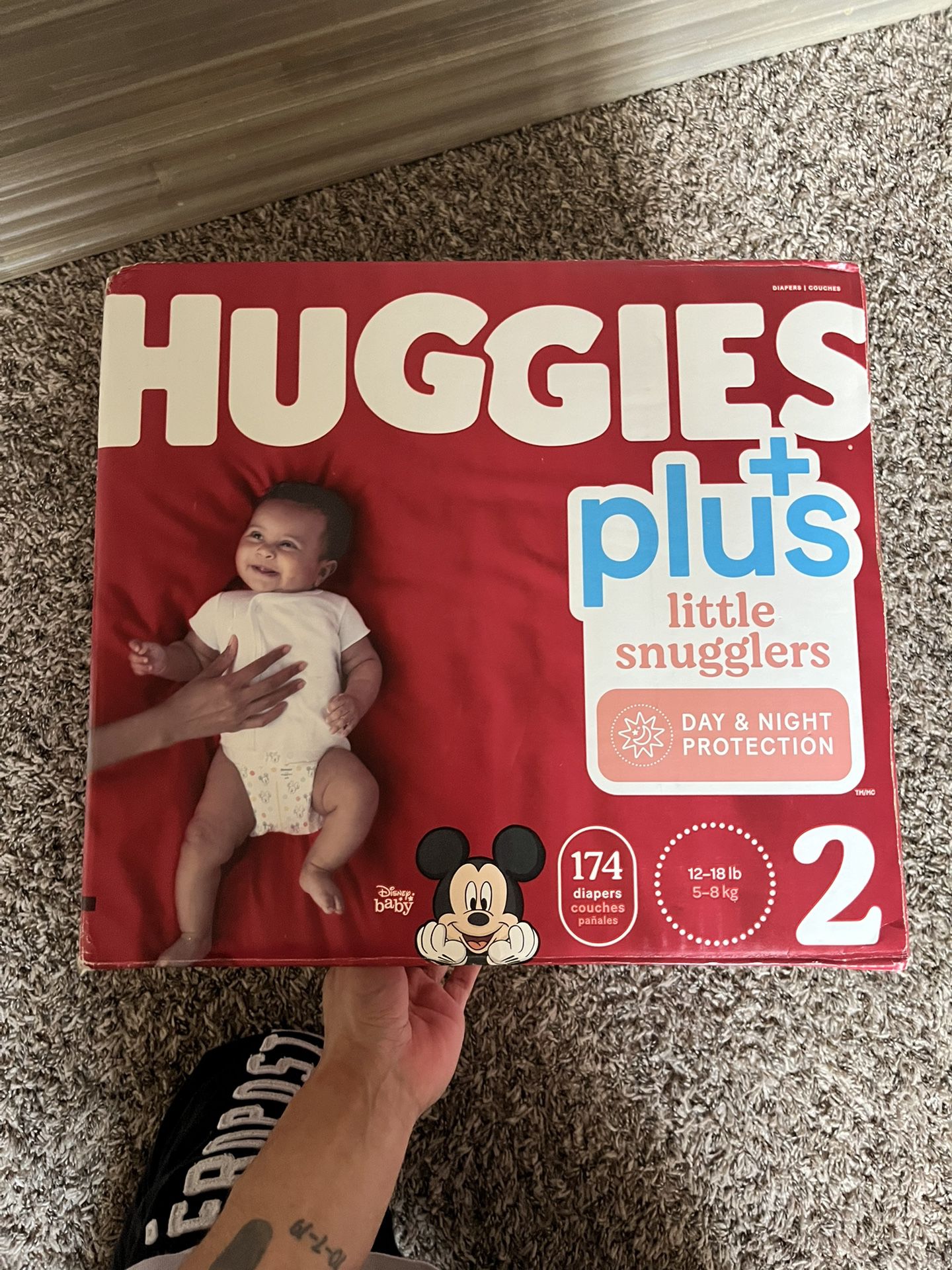 Size 2 Huggies Diapers 