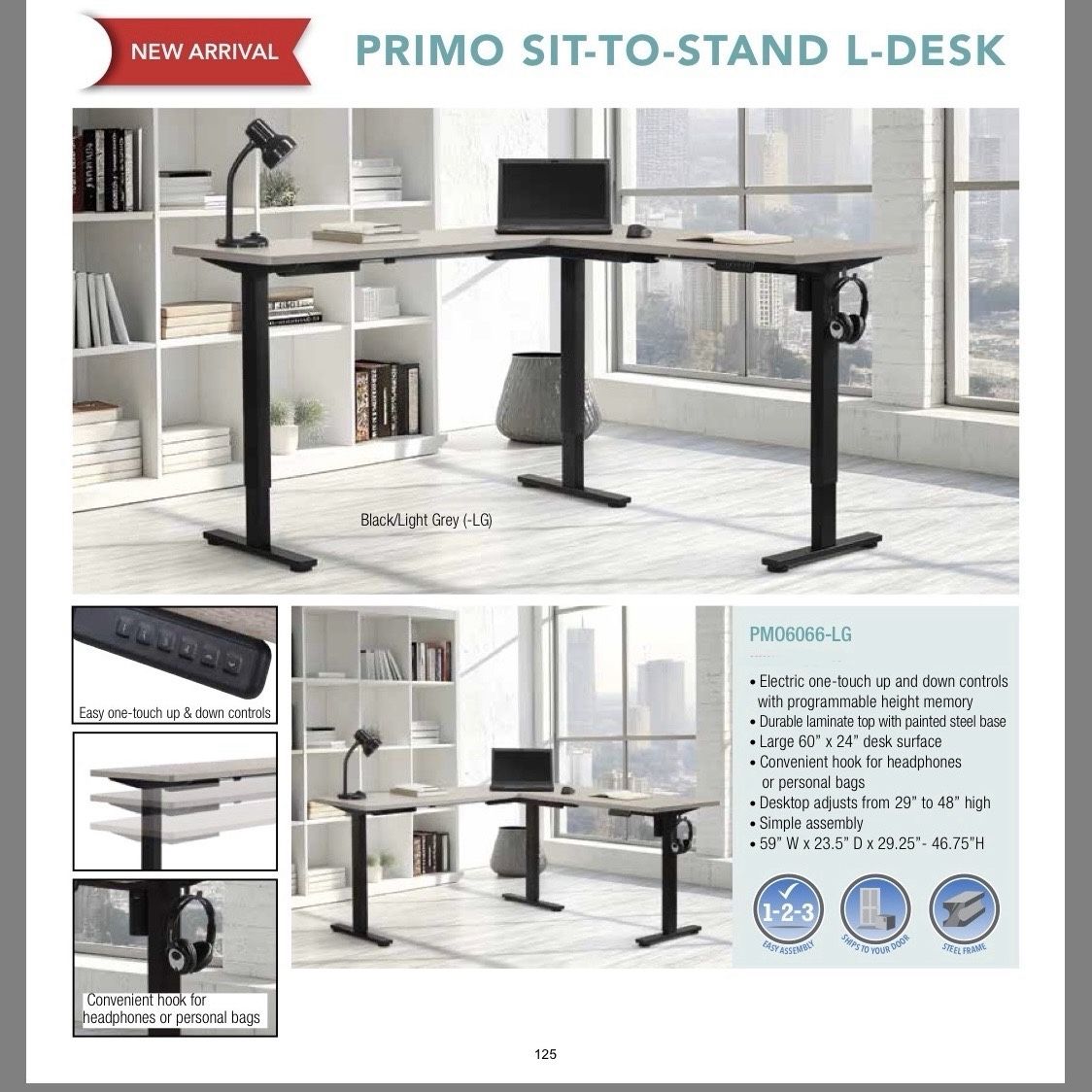 L Shaped Desk Office Furniture 