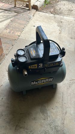 McGraw 3 Gallon 110 PSI Air Compressor
