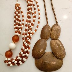 Two Necklaces For Sale 