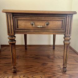 Wooden End Table