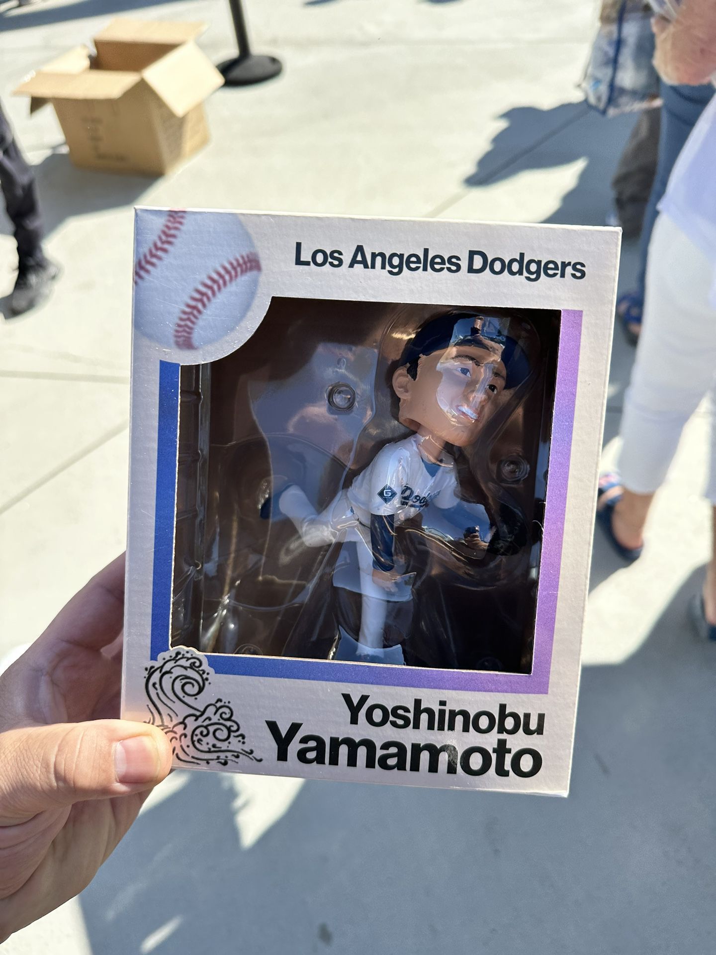 Yamamoto Bobble Head Dodgers 6/13