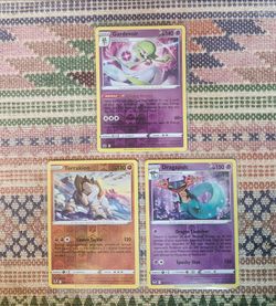 Terrakion and Dragapult from Silver Tempest and Gardevoir from Chilling Reign, ENG Pokémon