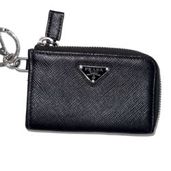 Prada Saffiano keychain