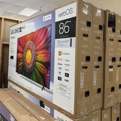 LG 86” UR8000 4K HDR SMART TV