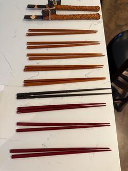 Authentic chopsticks + Barn & Crate dish sauce