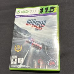 Need For Speed Rivals Xbox 360 Disc Game 