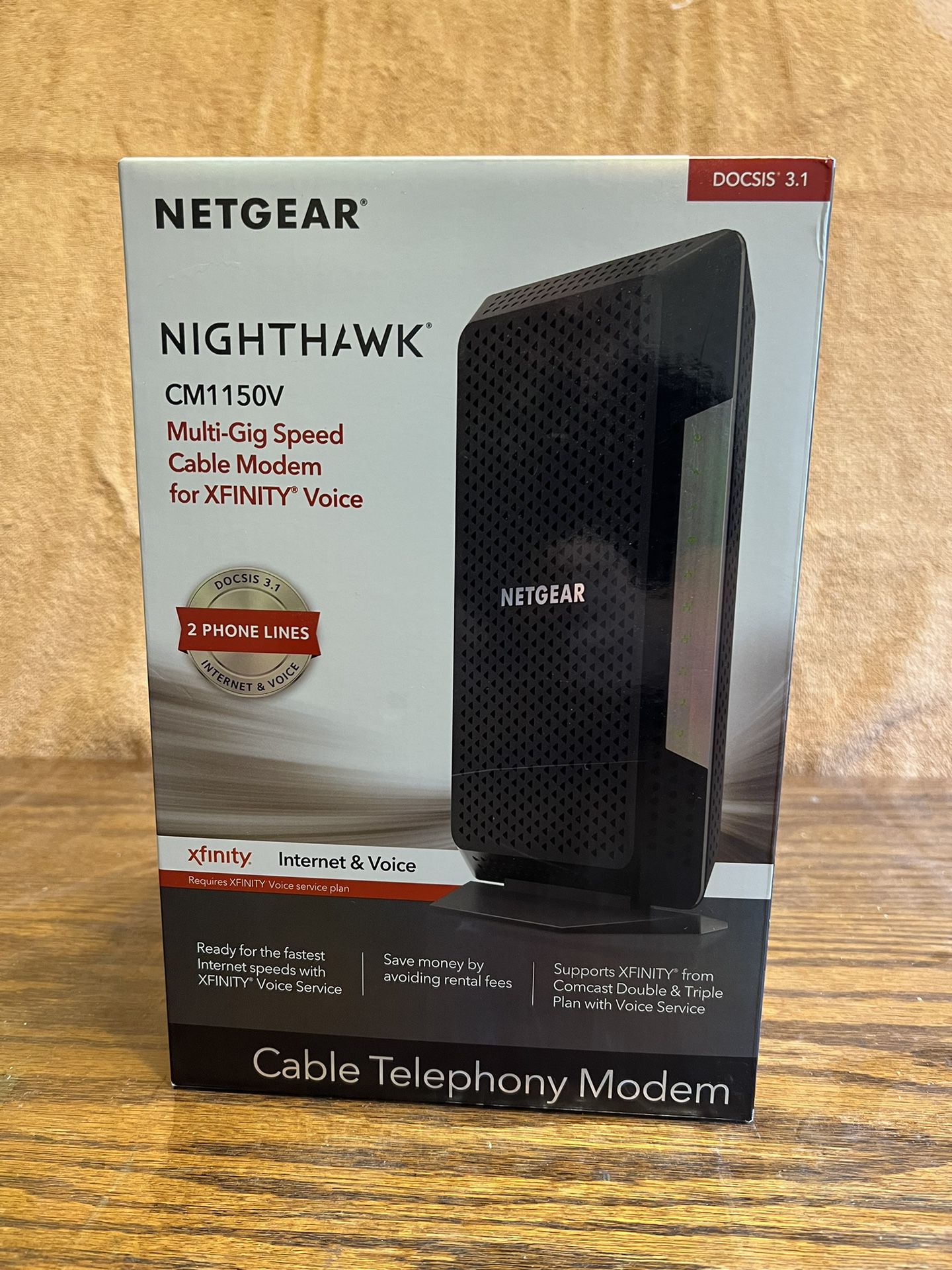 Netgear Nighthawk Cable Telephony Modem