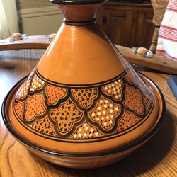 Large Ceramic Tagine Pot