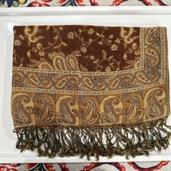 New | Hazelnut Pashmina Shawl 