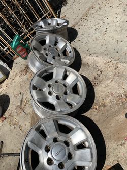 Toyota 4 Wheels Rims 16x7