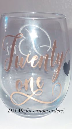 Custom Wine Glasses