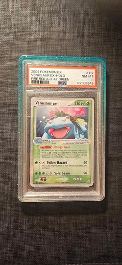2004 Pokemon EX Venusaur Ex Holo #112 Fire Red & Leaf Green PSA 8 Near Mint - Mint
