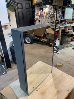 New!! Mirrored  Medicine Cabinet 23 1/2”x 15 1/2”