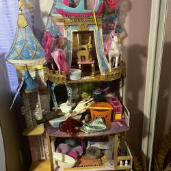 7ft Barbie Castle 