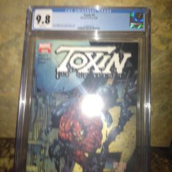 Toxin #3  Cgc Graded Comic Book 9.8