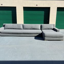 Restoration Hardware Down Feather Sectional Couch 🛻 Delivery Available🛻