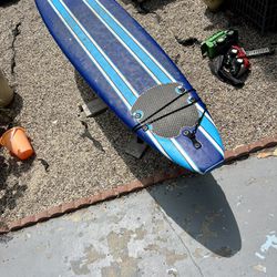 8’ Wavestorm Foam Surfboard