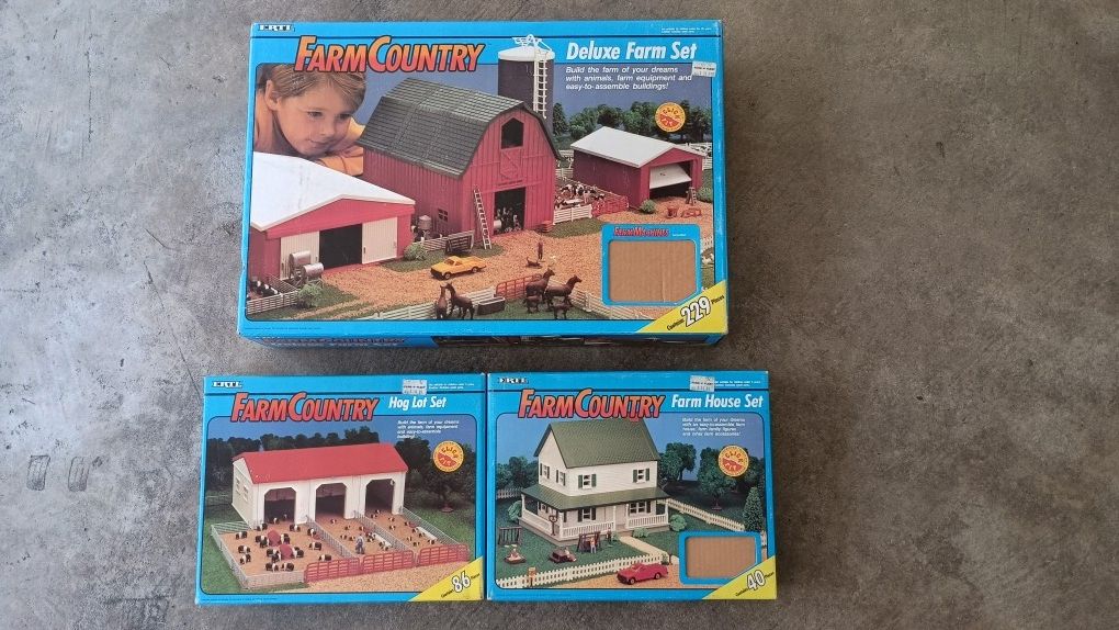 ERTL Farm Country 3 box sets, Brand New, never used.