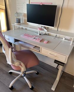 complete desk setup