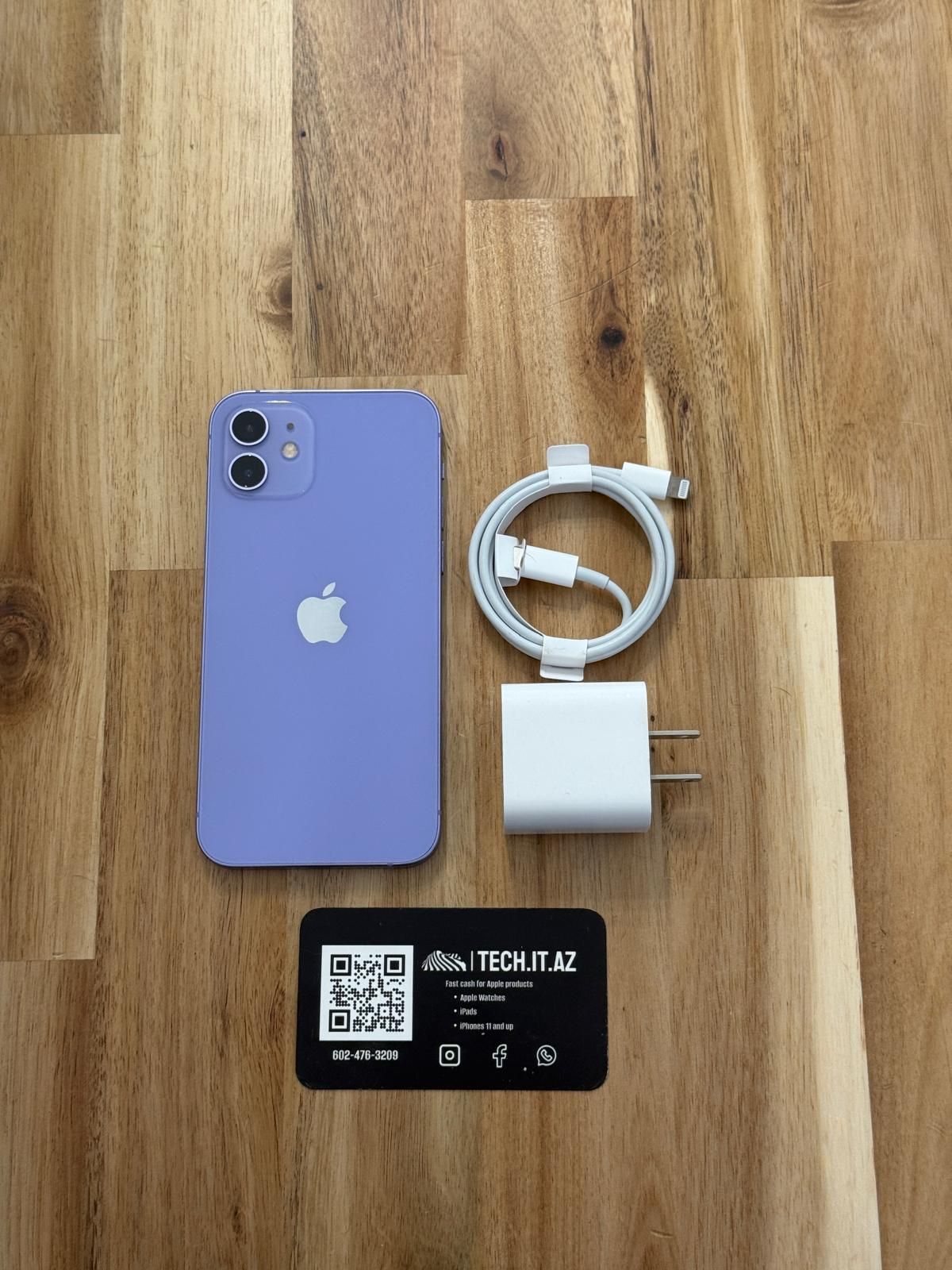 📱 iPhone 12 | 256GB | Purple | Unlocked (Any Carrier)