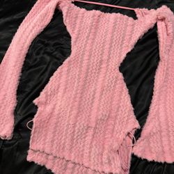 xs short pink dress