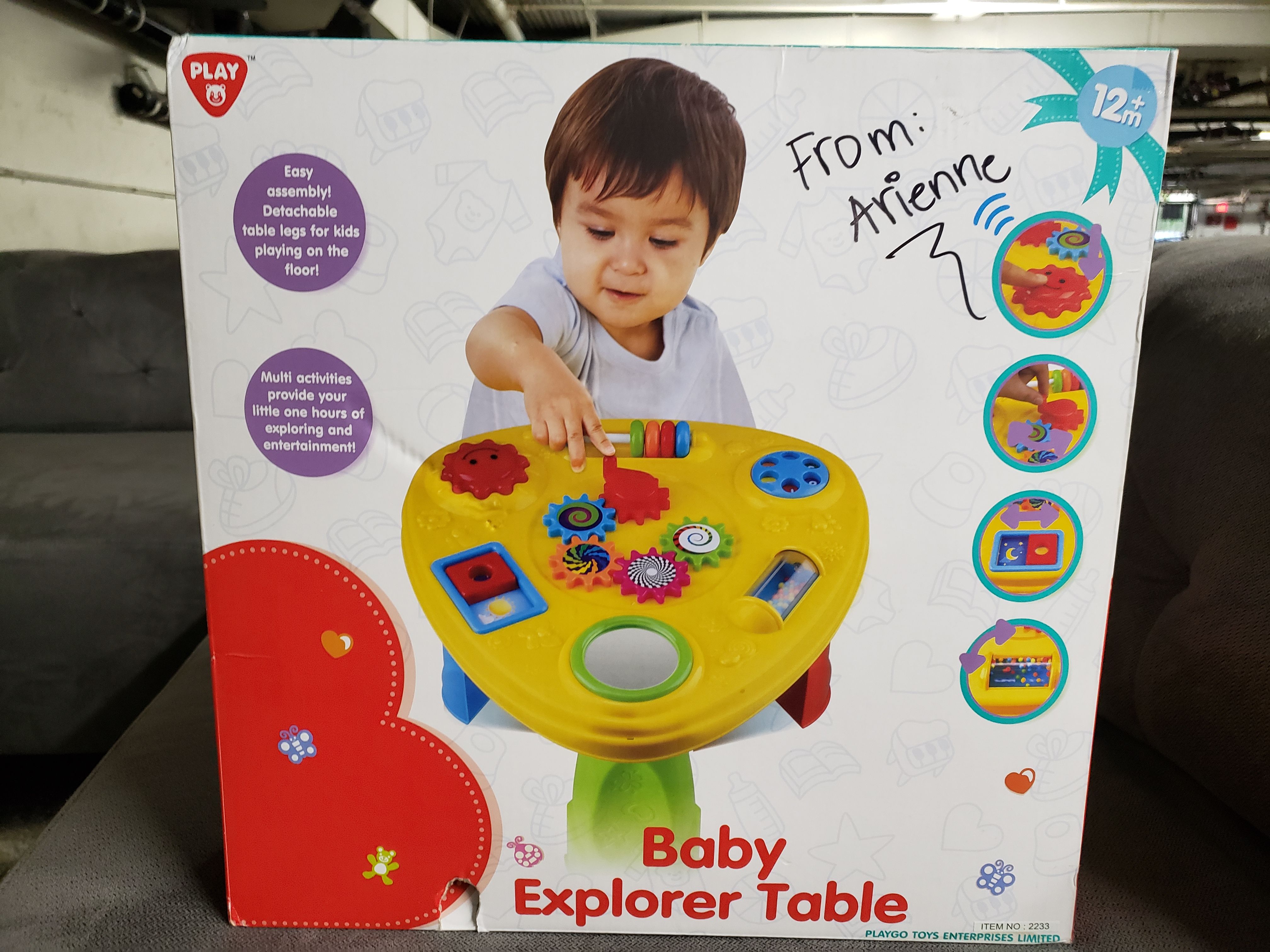 Play Baby Explorer Table, 12 months+