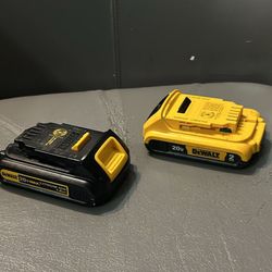 Batteries Dewalt 