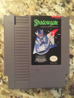 Nintendo NES Game: Shadowgate