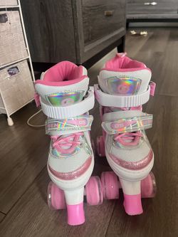 Girls Rolling Skates