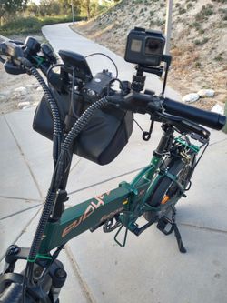 EAHORA Ebike 20 in Electric Bike 750W X7 Plus Folding Ebike for Adults 48V Lithium Battery, Great Hydraulic Brakes and Full Suspension