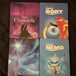 Disney/Pixar Steelbooks Blu-Ray