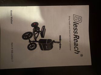 BlessReach knee walker