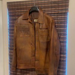 Men’s Leather Jacket MED 
