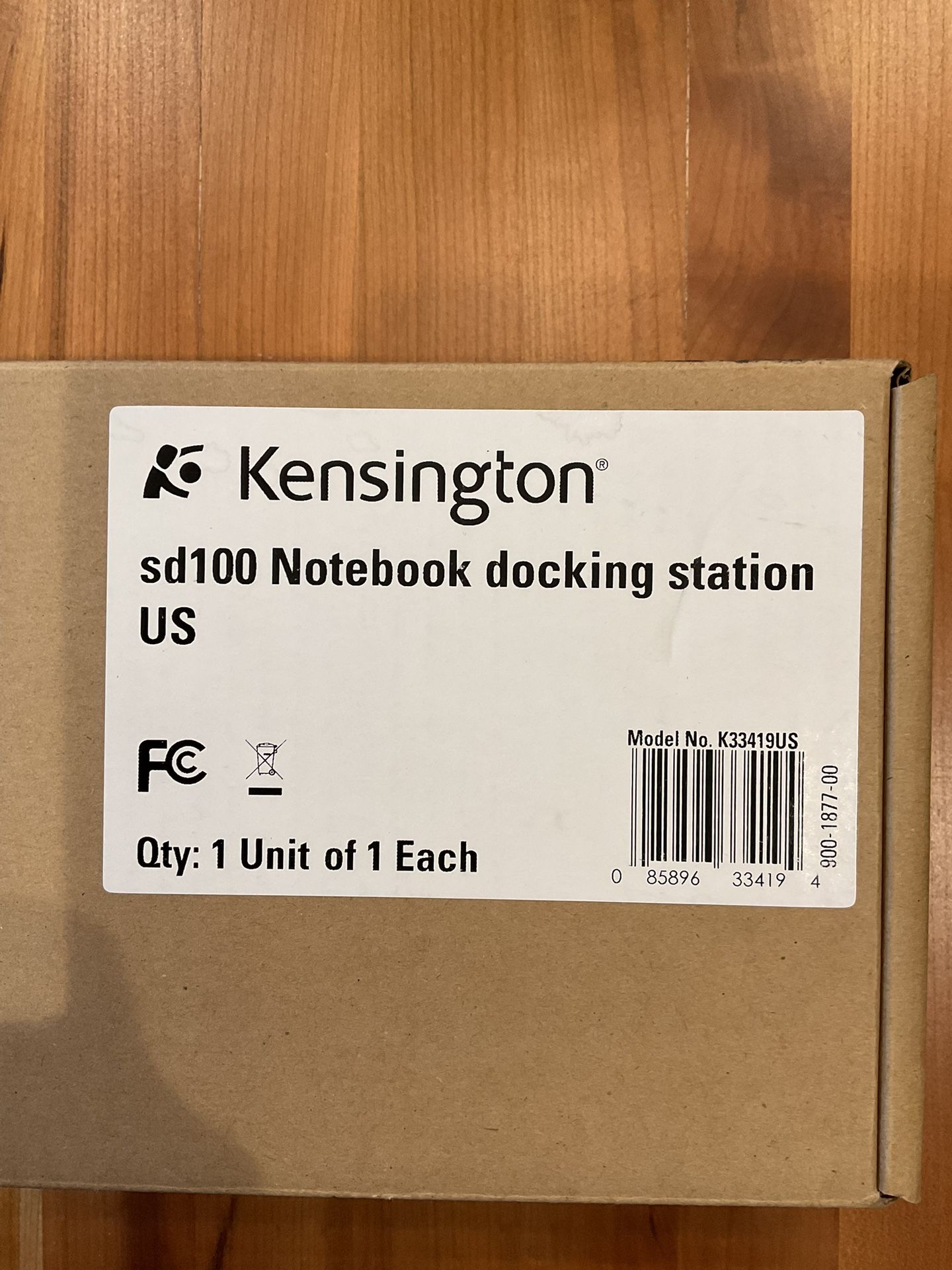 Kensington sd100 Notebook docking station $15